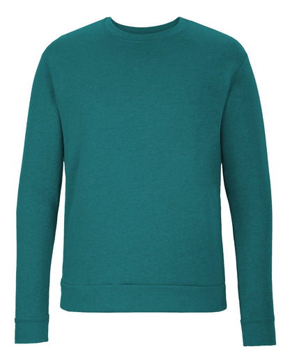 Next Level Malibu Crewneck Sweatshirt 9002 #color_Heather Teal