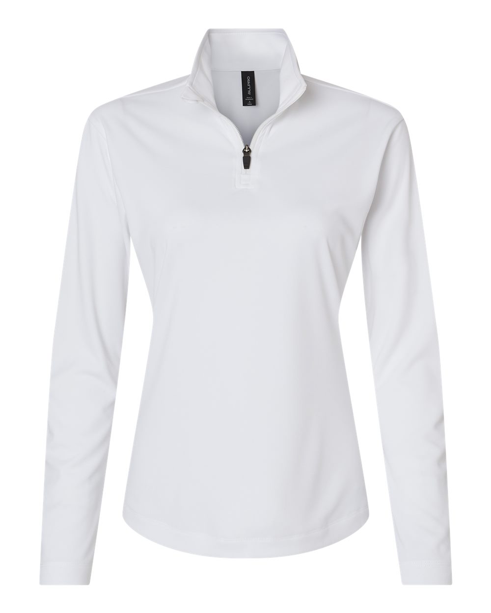 AllPro Pro-Lock Women's Performance Quarter-Zip Pullover 41870L #color_White