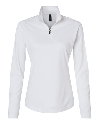 AllPro Pro-Lock Women's Performance Quarter-Zip Pullover 41870L #color_White