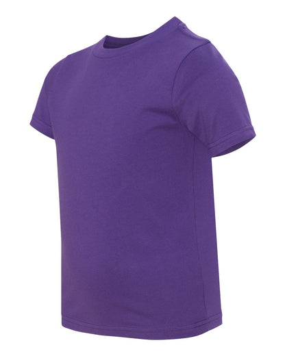 Next Level Youth Cotton T-Shirt 3310 #color_Purple Rush