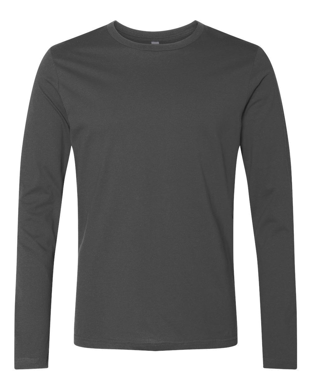 Next Level Cotton Long Sleeve T-Shirt 3601 #color_Heavy Metal