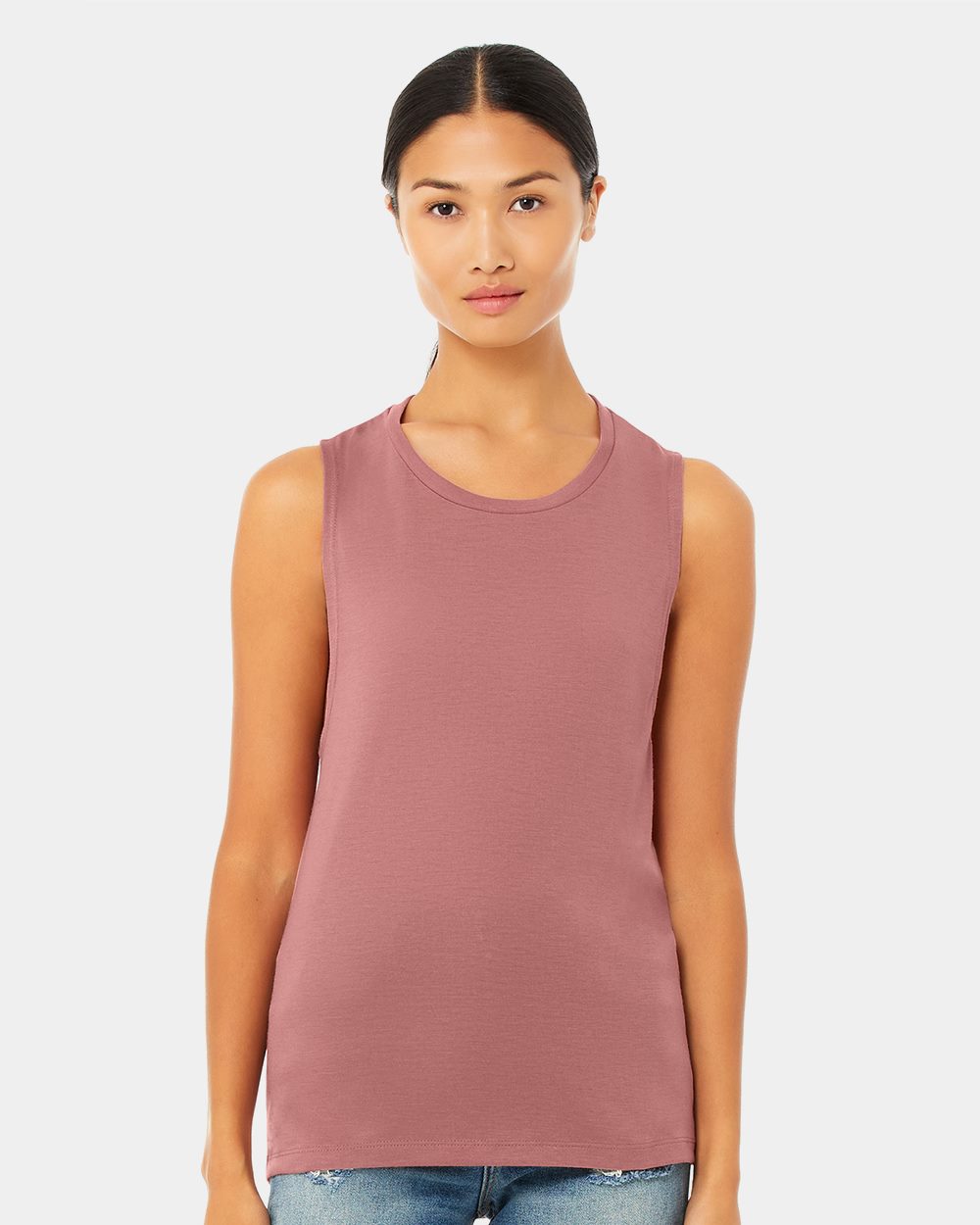 BELLA + CANVAS Women's Flowy Scoop Muscle Tank 8803 BELLA + CANVAS Women&#39;s Flowy Scoop Muscle Tank 8803