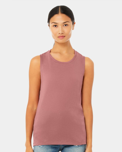 BELLA + CANVAS Women's Flowy Scoop Muscle Tank 8803 BELLA + CANVAS Women&#39;s Flowy Scoop Muscle Tank 8803
