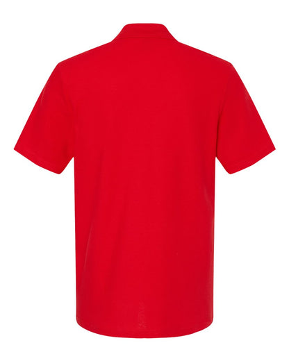 Gildan Softstyle® Adult Pique Polo 64800 #color_Red