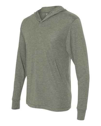 Next Level Triblend Hooded Long Sleeve Pullover 6021 #color_Venetian Grey