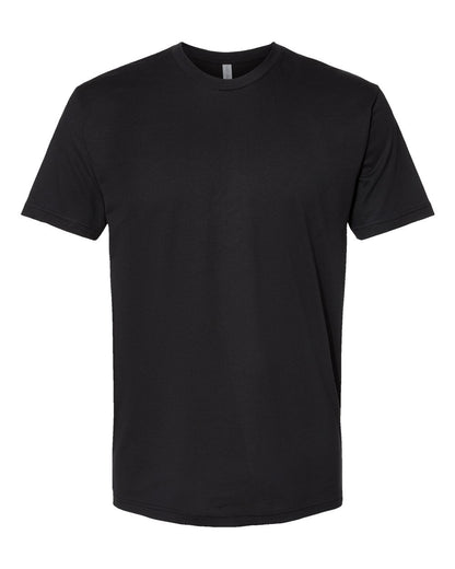 Next Level Cotton T-Shirt 3600 #color_Black
