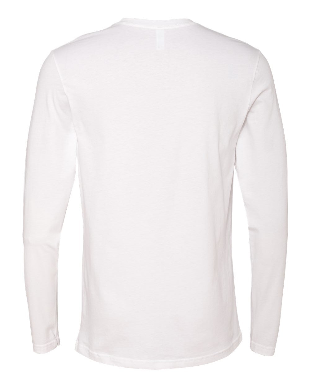 Next Level Cotton Long Sleeve T-Shirt 3601 #color_White