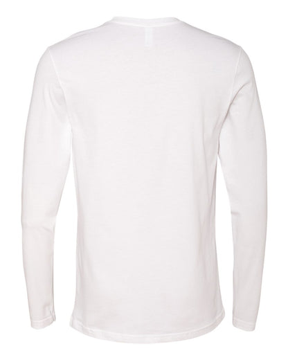 Next Level Cotton Long Sleeve T-Shirt 3601 #color_White
