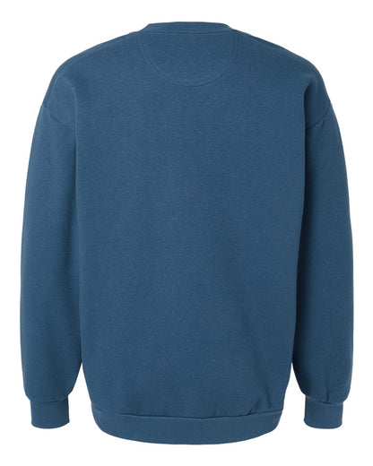 American Apparel ReFlex Fleece Crewneck Sweatshirt RF496 #color_Sea Blue