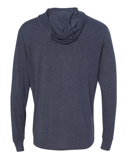 Next Level Triblend Hooded Long Sleeve Pullover 6021 #color_Vintage Navy