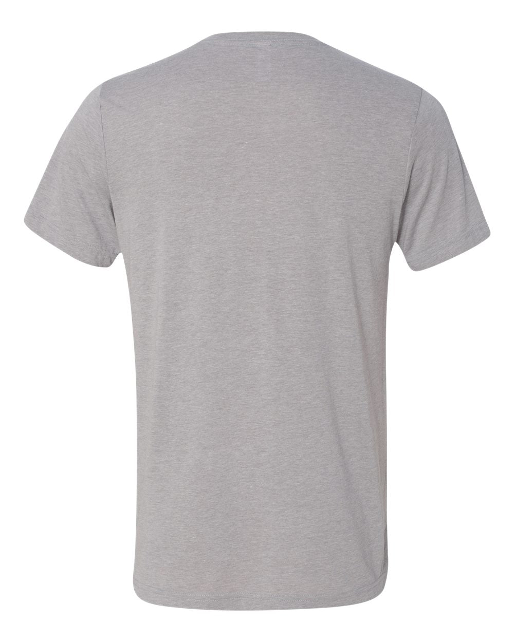 BELLA + CANVAS Triblend V-Neck Short Sleeve Tee 3415 #color_Athletic Grey Triblend