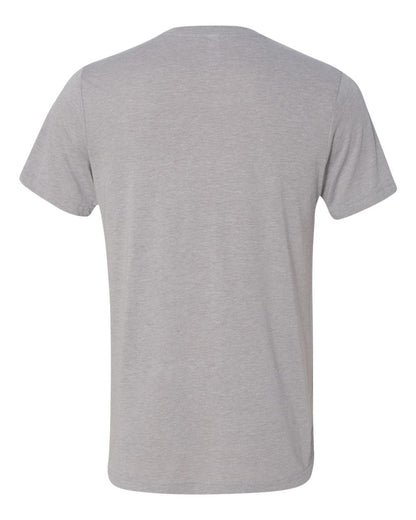 BELLA + CANVAS Triblend V-Neck Short Sleeve Tee 3415 #color_Athletic Grey Triblend