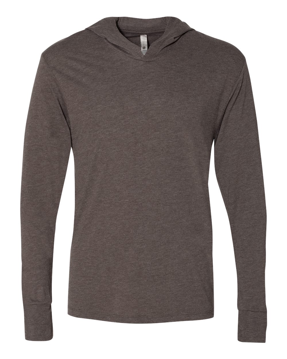 Next Level Triblend Hooded Long Sleeve Pullover 6021 #color_Macchiato
