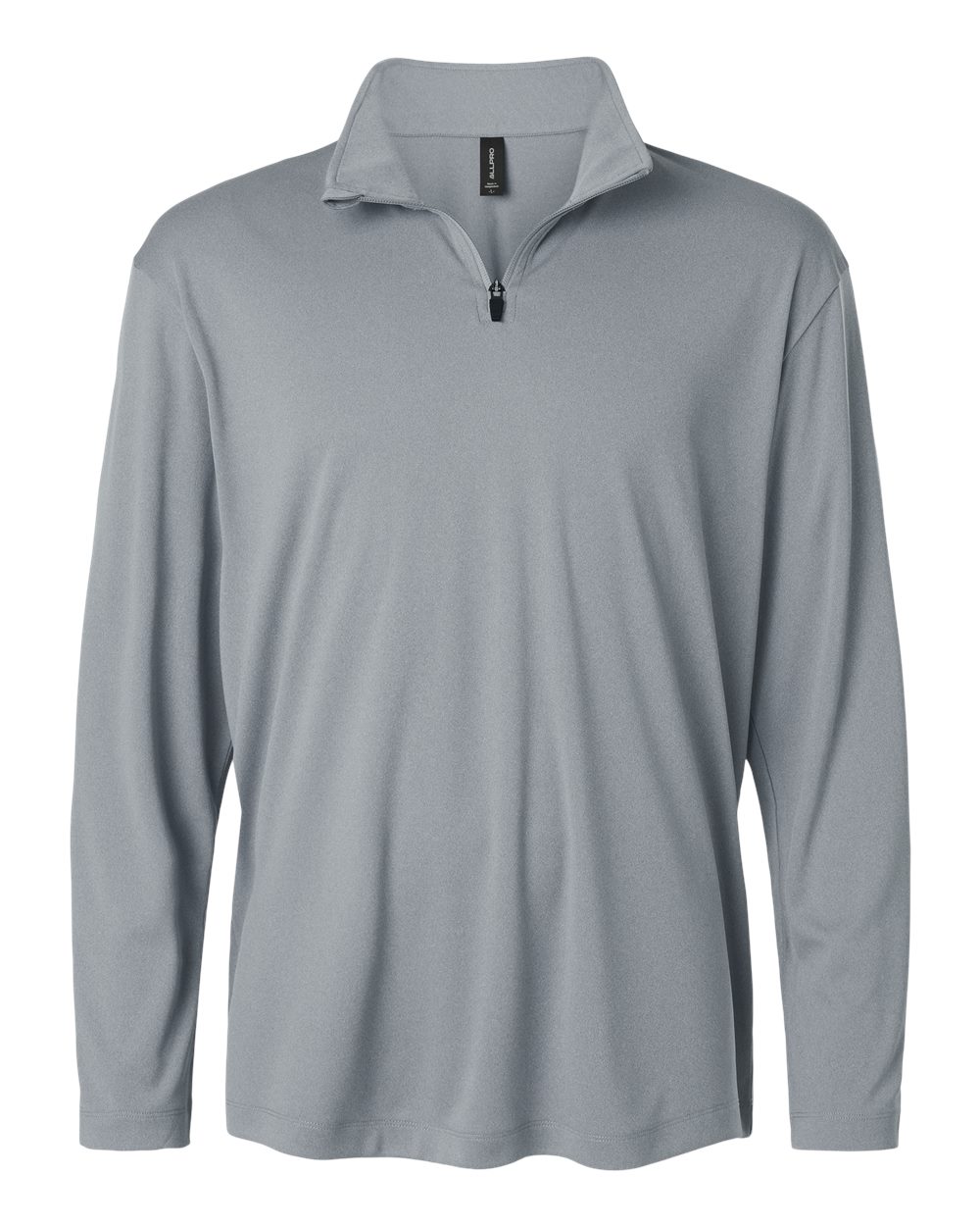 AllPro Pro-Lock Performance Quarter-Zip Pullover 41870 #color_Heather Steel