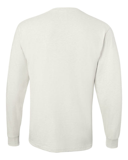 JERZEES Dri-Power® Long Sleeve 50/50 T-Shirt 29LSR #color_White