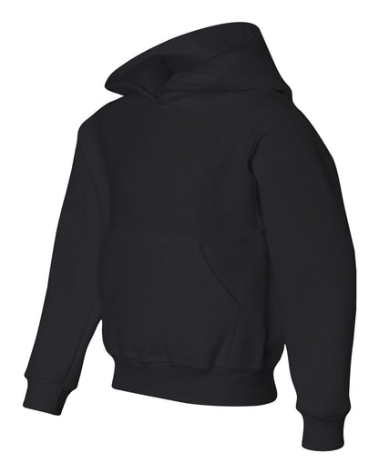 JERZEES NuBlend® Youth Hooded Sweatshirt 996YR #color_Black