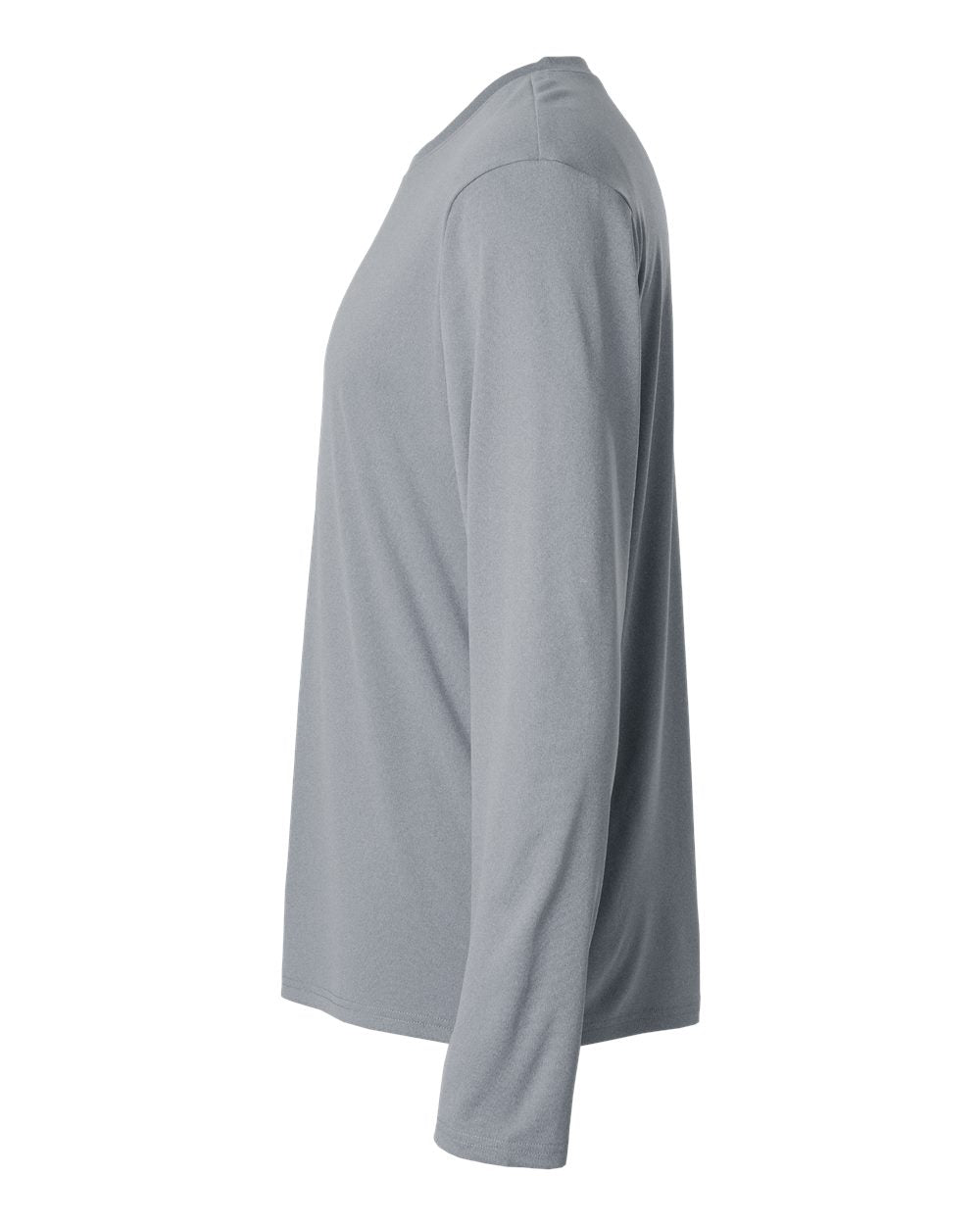 AllPro Pro-Lock Performance Long Sleeve T-Shirt 48400 #color_Heather Steel