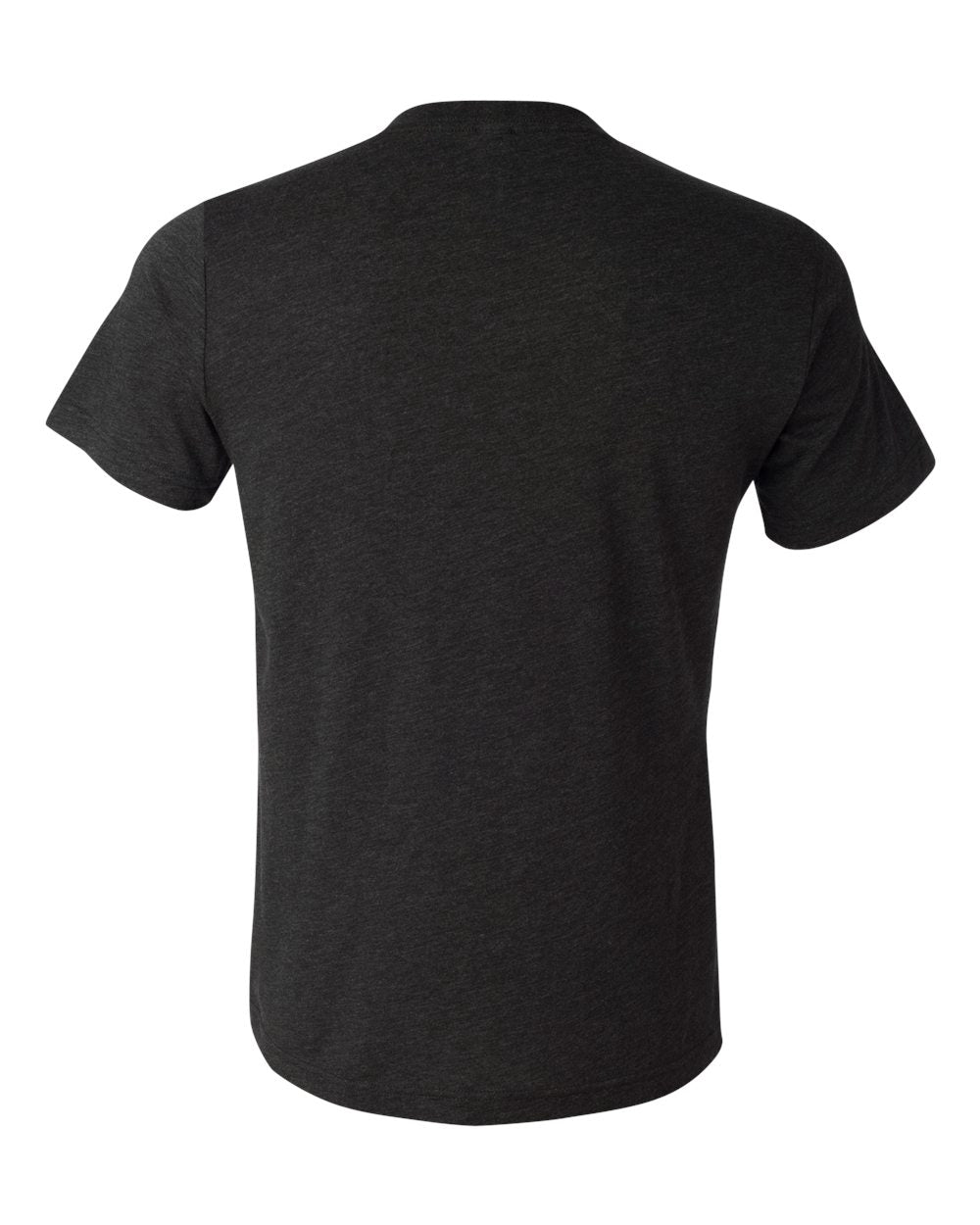 BELLA + CANVAS Triblend V-Neck Short Sleeve Tee 3415 #color_Charcoal Black Triblend