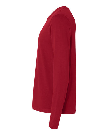 Next Level Cotton Long Sleeve T-Shirt 3601 #color_Cardinal