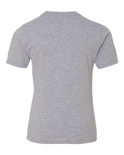 Next Level Youth Cotton T-Shirt 3310 #color_Heather Grey