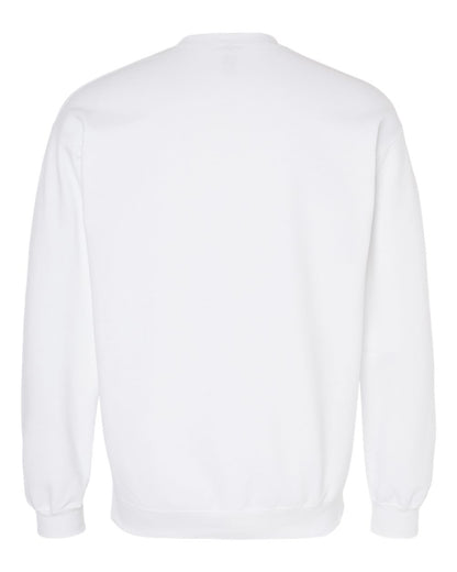 Gildan Softstyle® Midweight Crewneck Sweatshirt SF000 #color_White