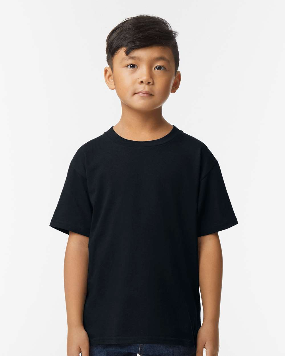 Gildan Softstyle® Youth Midweight T-Shirt 65000B #colormdl_Pitch Black