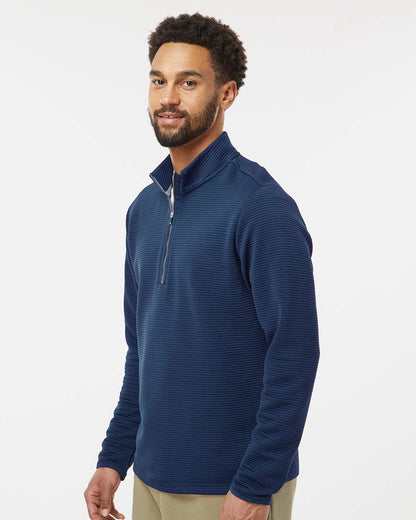 Adidas A588 Spacer Quarter-Zip Pullover #colormdl_Collegiate Navy