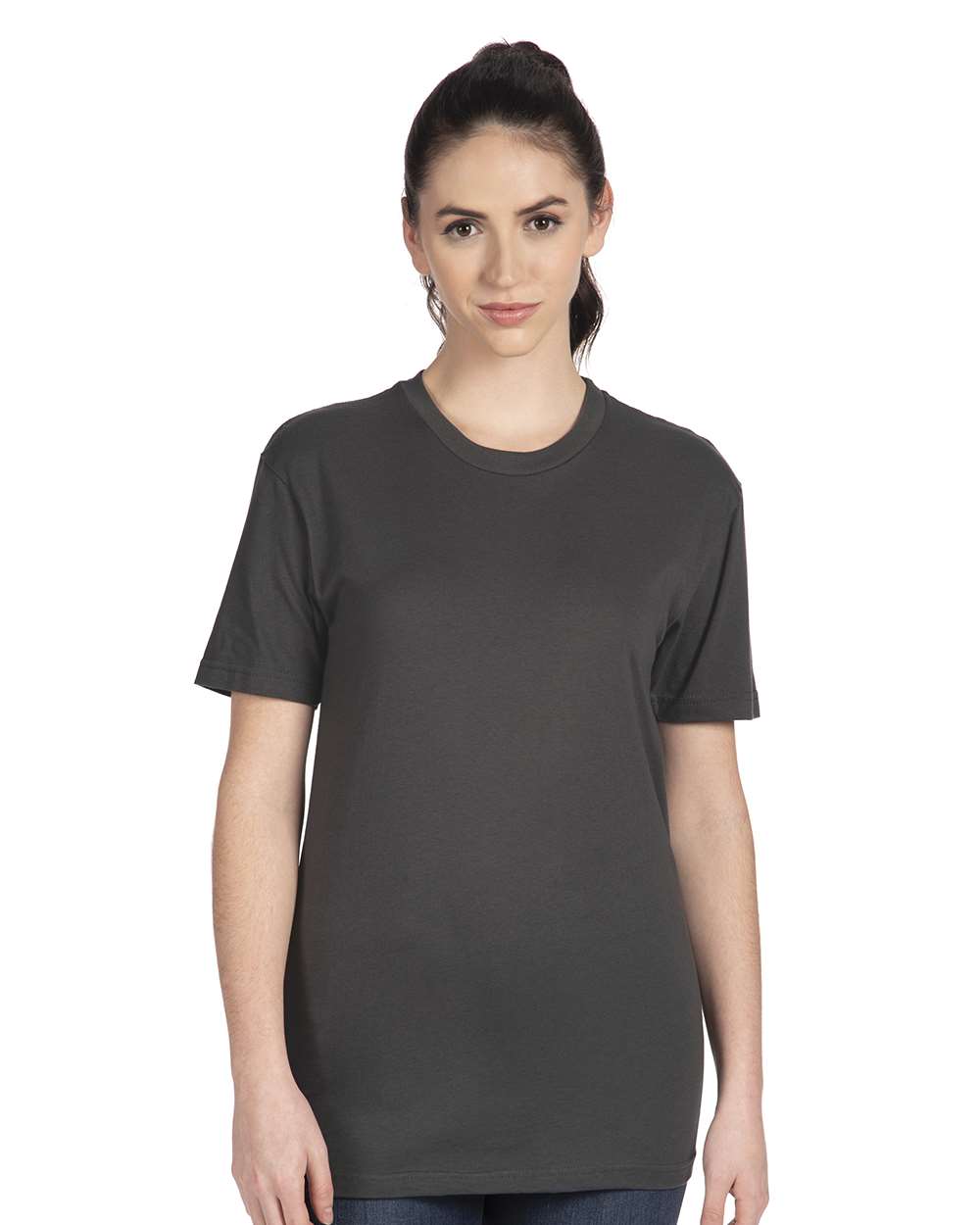 Next Level Cotton T-Shirt 3600 #colormdl_Heavy Metal
