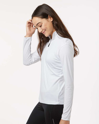 AllPro Pro-Lock Women's Performance Quarter-Zip Pullover 41870L #colormdl_White