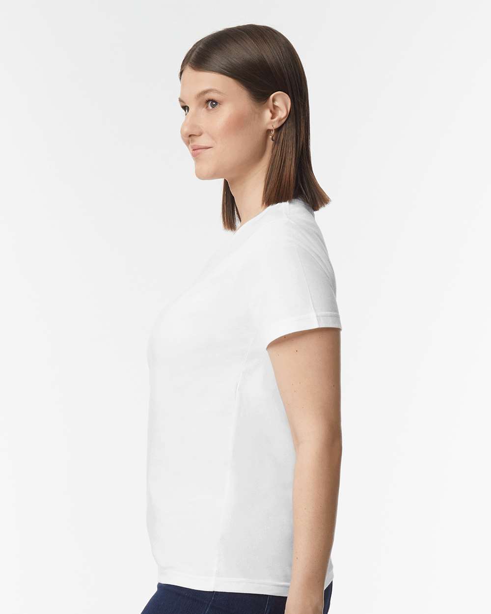 Gildan Softstyle® Women's Midweight T-Shirt 65000L #colormdl_White