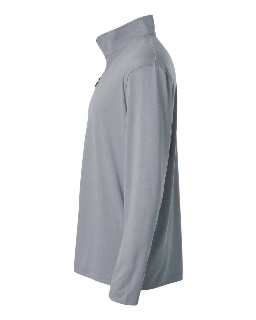 AllPro Pro-Lock Performance Quarter-Zip Pullover 41870 #color_Heather Steel