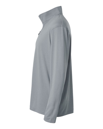 AllPro Pro-Lock Performance Quarter-Zip Pullover 41870 #color_Heather Steel