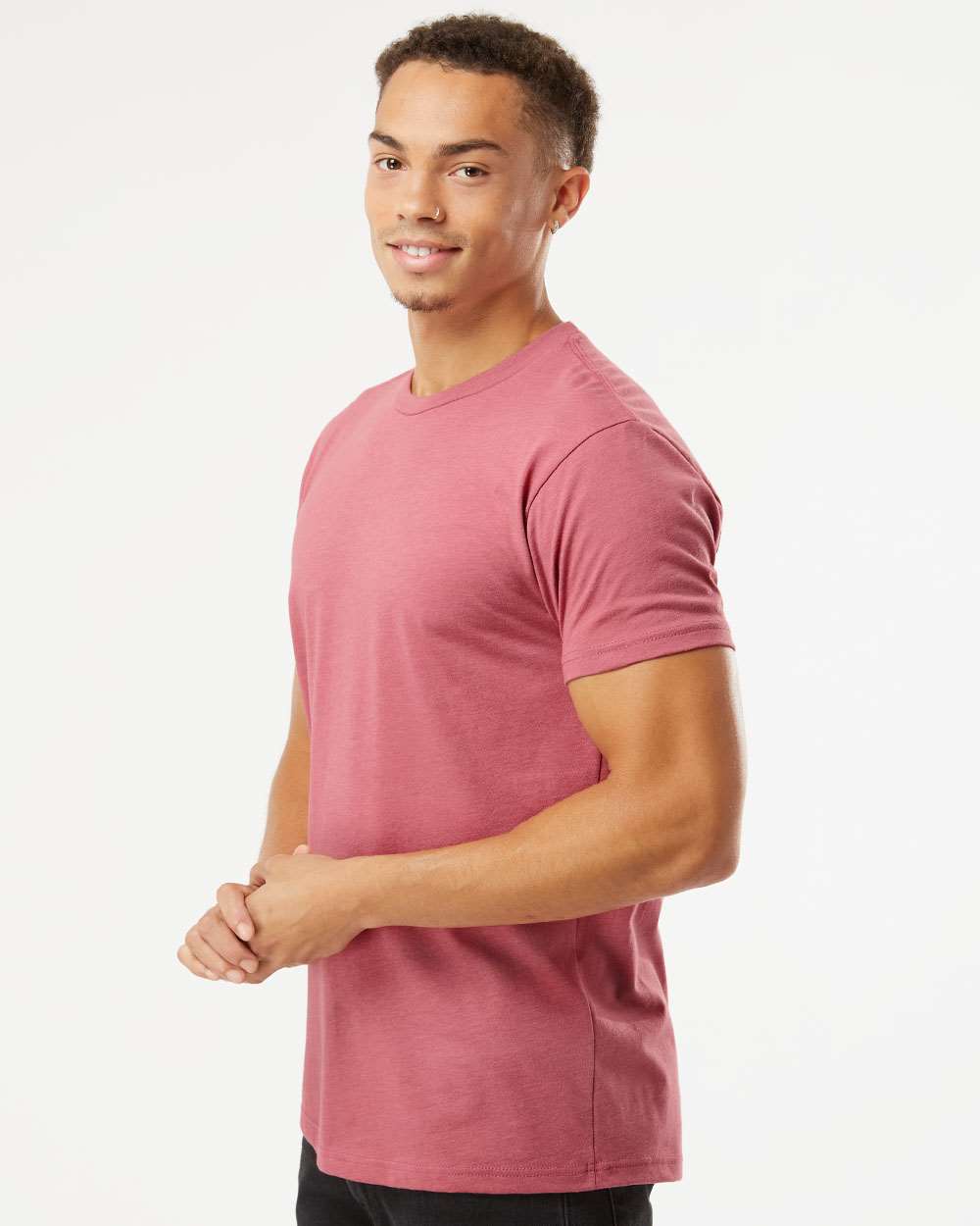 Next Level CVC T-Shirt 6210 #colormdl_Heather Mauve