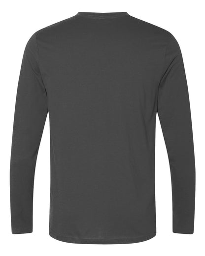 Next Level Cotton Long Sleeve T-Shirt 3601 #color_Heavy Metal