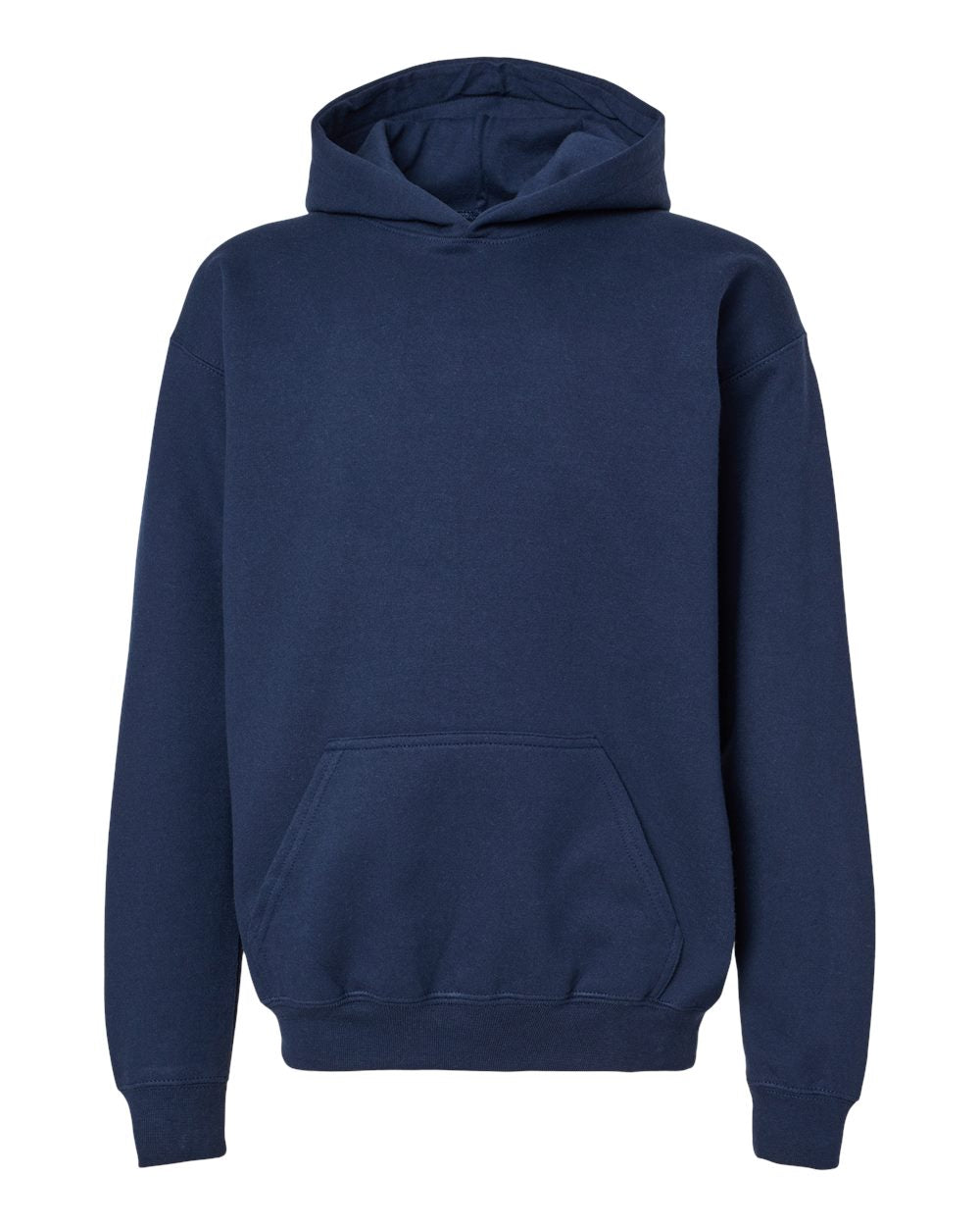 Gildan Softstyle® Youth Midweight Hooded Sweatshirt SF500B #color_Navy