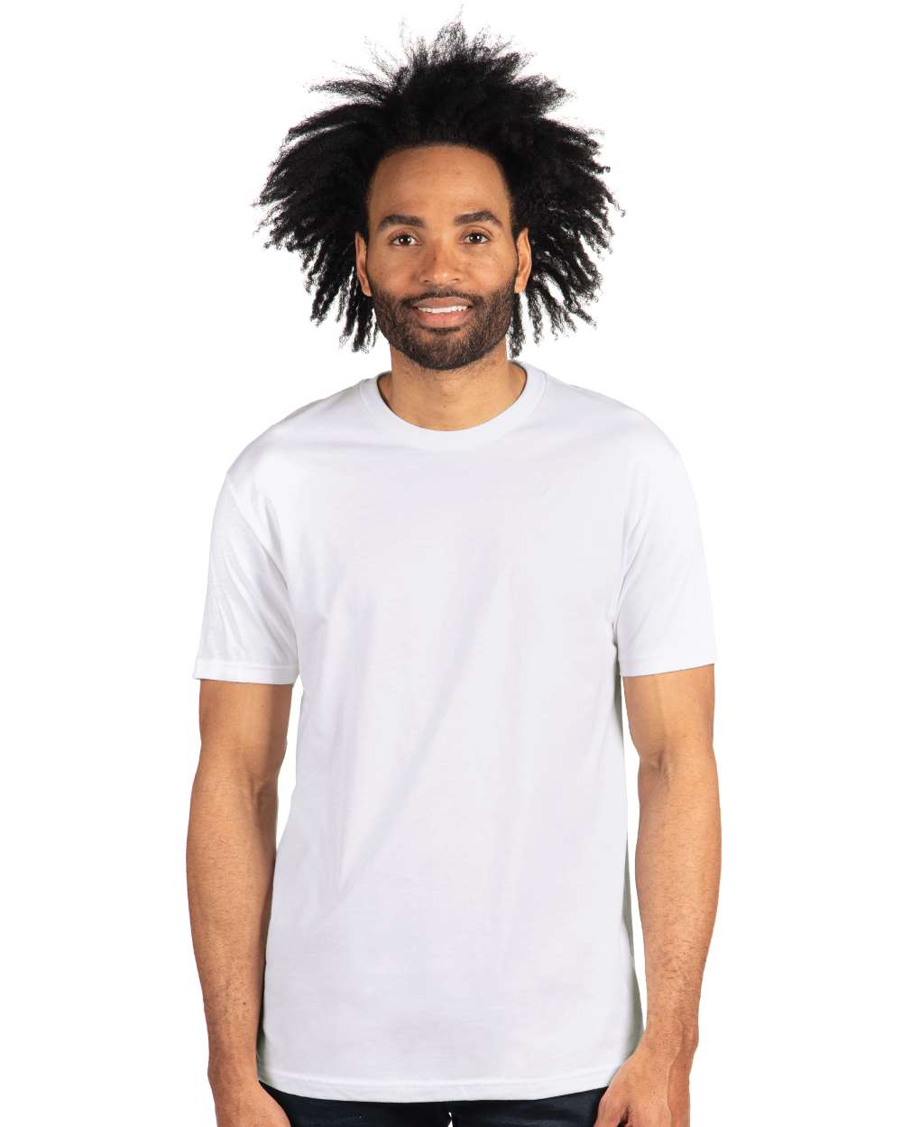 Next Level Cotton T-Shirt 3600 #colormdl_White