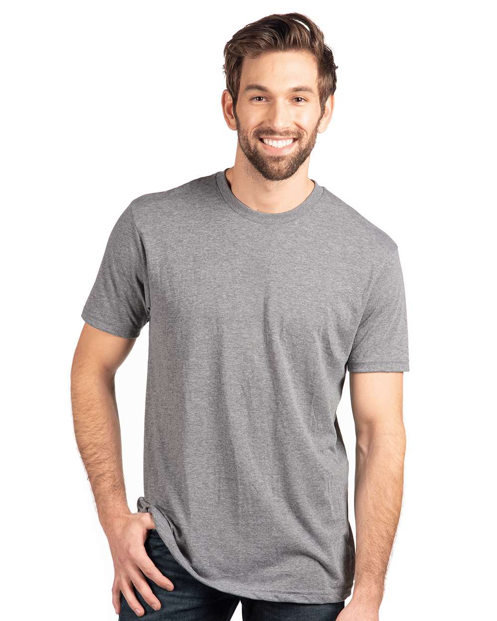 Next Level Triblend T-Shirt 6010 #colormdl_Premium Heather