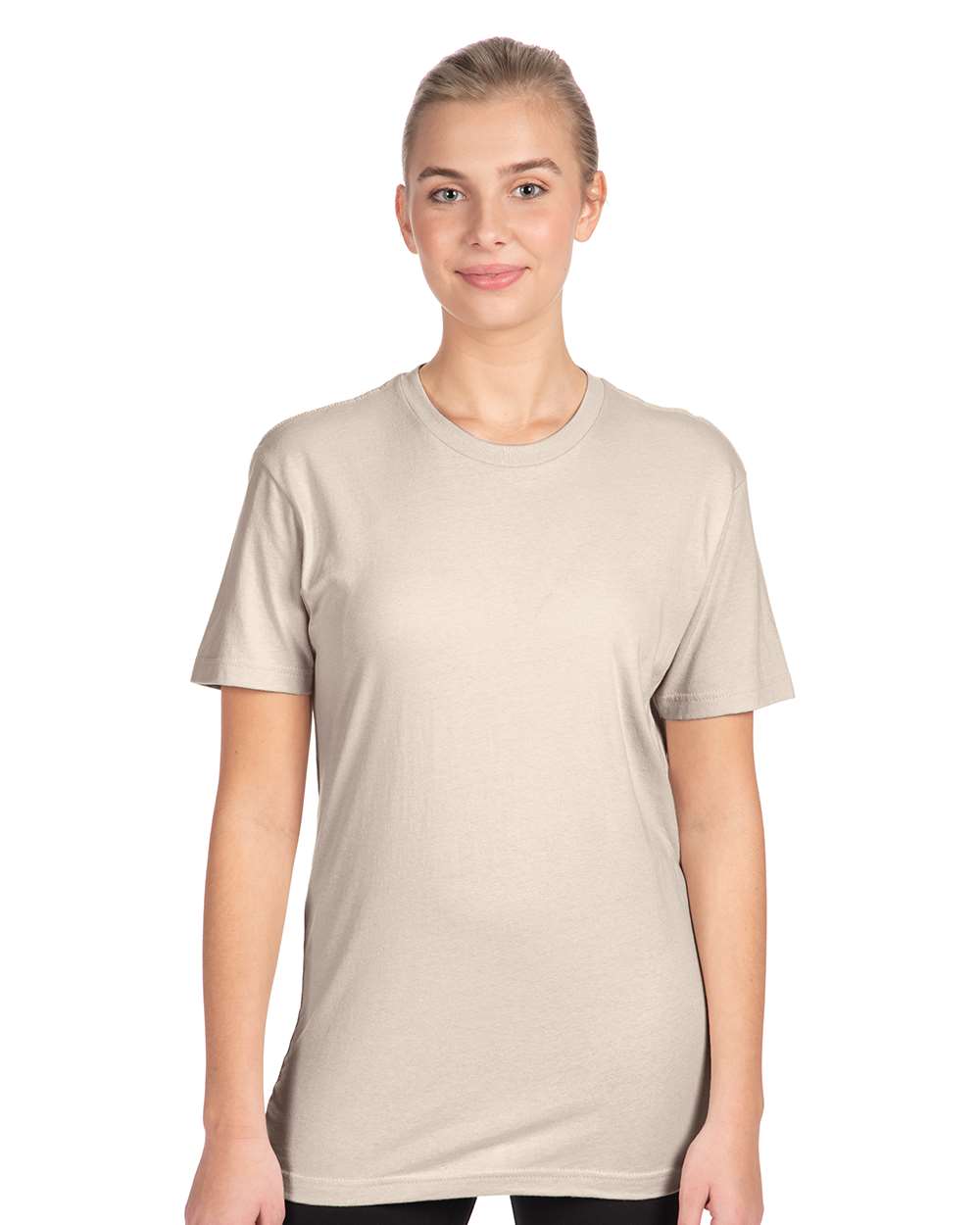 Next Level Cotton T-Shirt 3600 #colormdl_Sand
