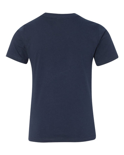 Next Level Youth Cotton T-Shirt 3310 #color_Midnight Navy