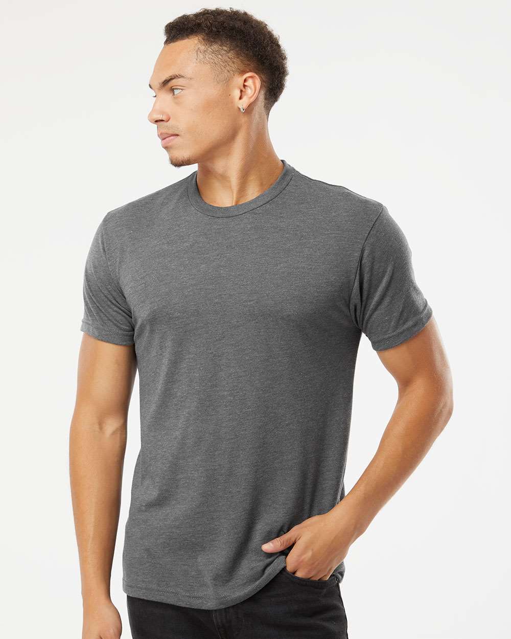 Next Level Triblend T-Shirt 6010 #colormdl_Vintage Heavy Metal
