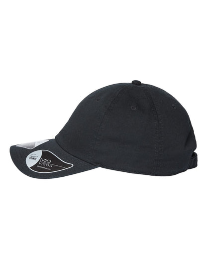 Atlantis Headwear Sustainable Dad Hat FRASER #color_Black
