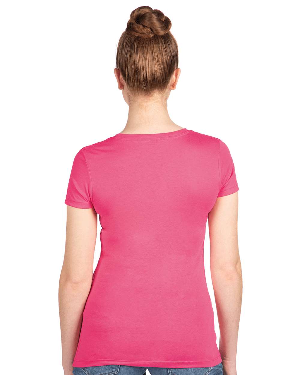 Next Level Women's Ideal T-Shirt 1510 #colormdl_Hot Pink