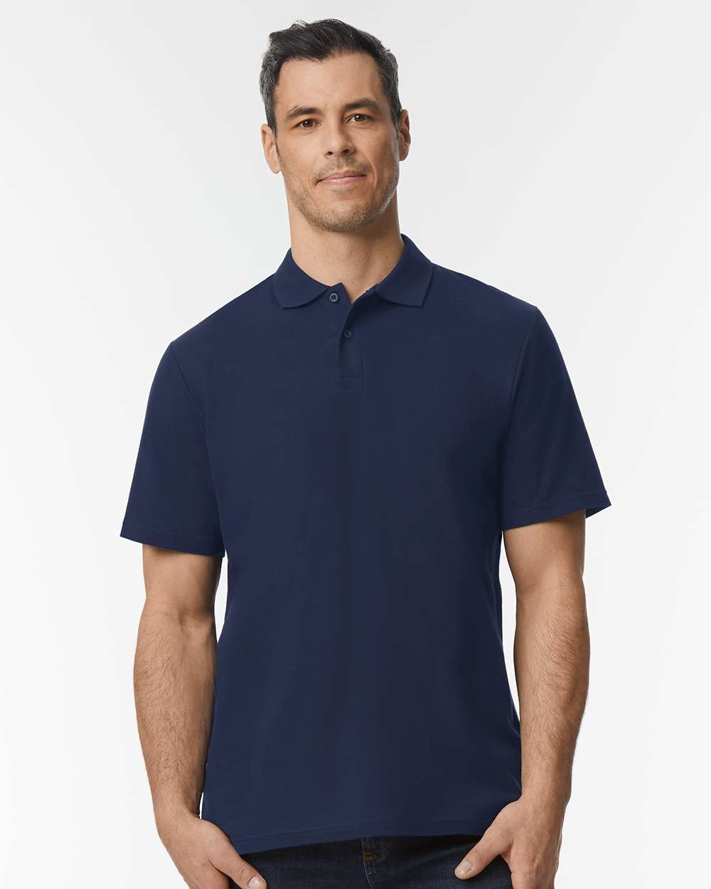 Gildan Softstyle® Adult Pique Polo 64800 #colormdl_Navy