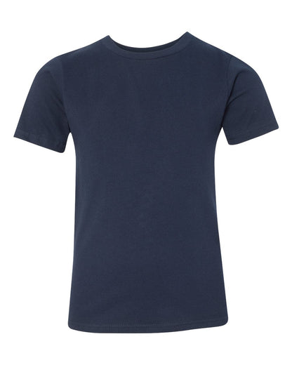 Next Level Youth Cotton T-Shirt 3310 #color_Midnight Navy
