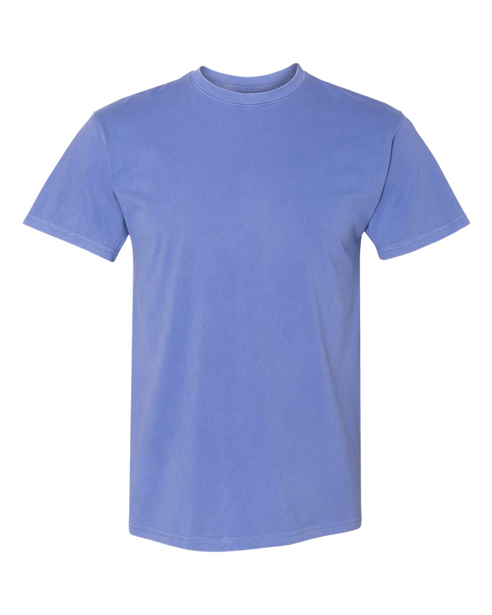 Next Level Inspired Dye Short Sleeve Crew 7410 #color_Peri Blue