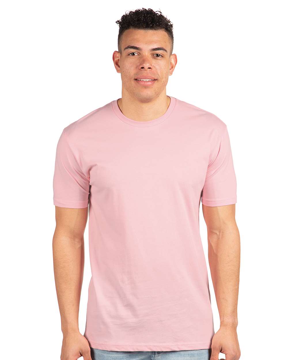 Next Level Cotton T-Shirt 3600 #colormdl_Light Pink