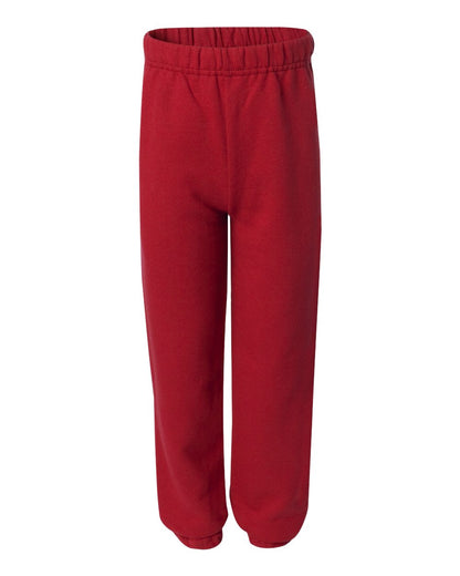JERZEES NuBlend® Youth Sweatpants 973BR #color_True Red