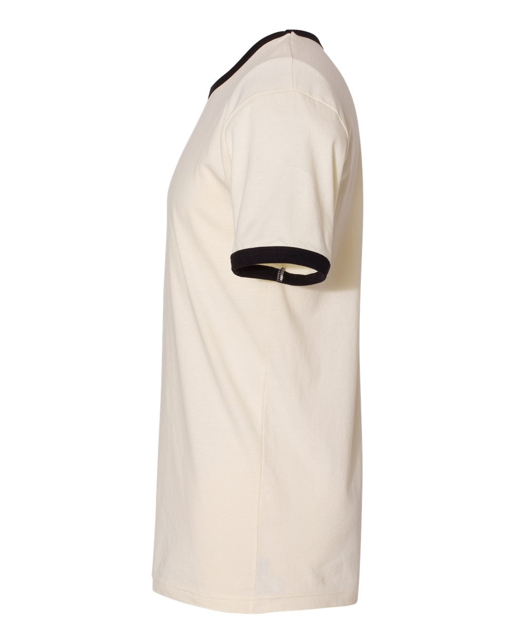 Next Level Cotton Ringer T-Shirt 3604 #color_Natural/ Black