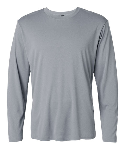 AllPro Pro-Lock Performance Long Sleeve T-Shirt 48400 #color_Heather Steel