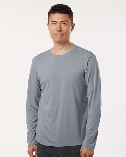 AllPro Pro-Lock Performance Long Sleeve T-Shirt 48400 #colormdl_Heather Steel